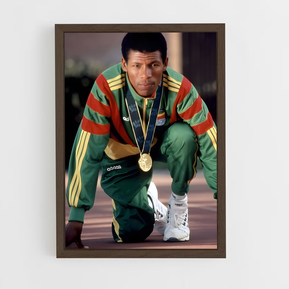 Poster L'Héritage d'Hakim – affiche Athlétisme (vue 5)